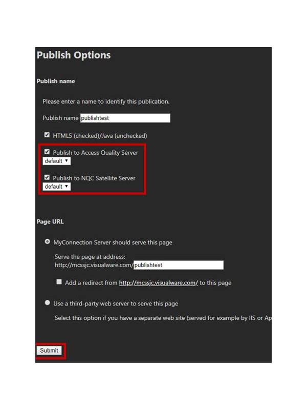 HTTPS Publish Test CC