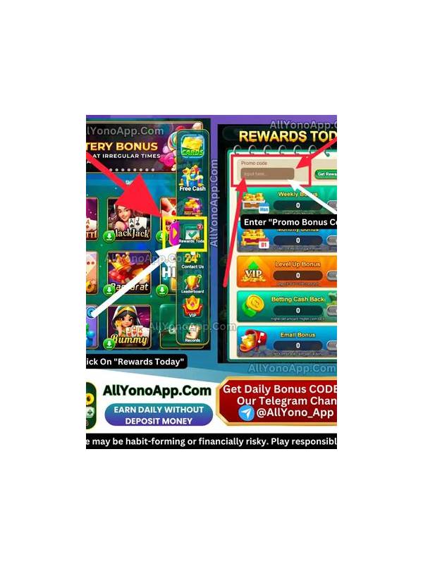 Yono 777 Spin Bonus Code How to Unlock Exclusive Casino Rewards
